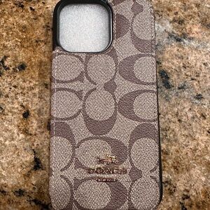 COPY - New coach iPhone 14 Pro Max case